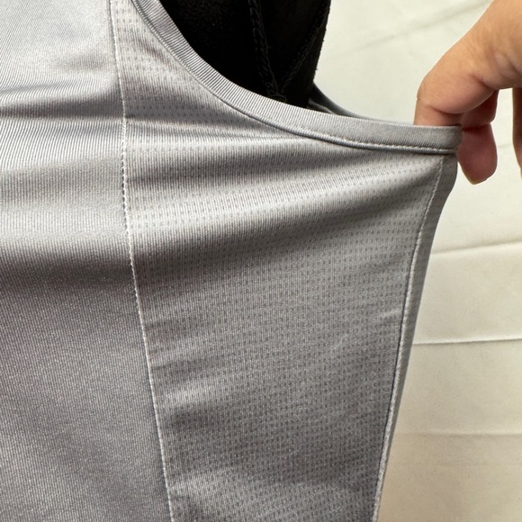 Adidas High Neck Climacool Sleeveless Top Grey - Picture 7 of 14